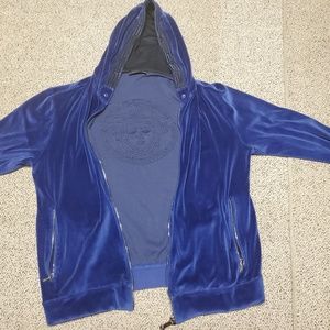 Versace medusa Embroidered hoodie